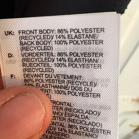 Adidas “PrimeBlue” Black Athletic Tank Top women’s size medium - Picture 6 of 8